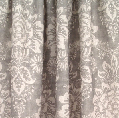 ADELE GREY English Curtain & Upholstery Fabric