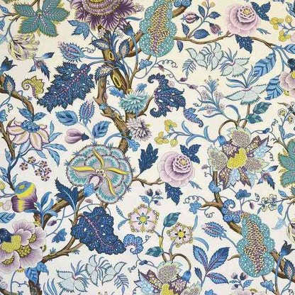 ADRIENNE BLUE French curtain and upholstery fabric