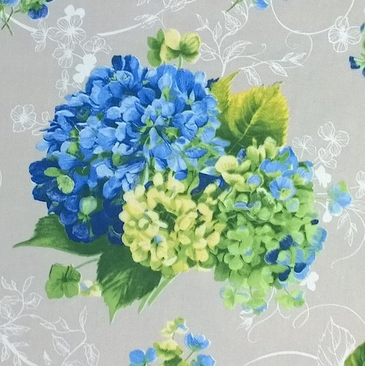 AUGUSTA BLUE French curtain and decor fabric