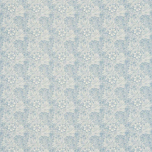 MARIGOLD CHINA BLUE/IVORY W. MORRIS Englischer Vorhangstoff & Polsterstoff
